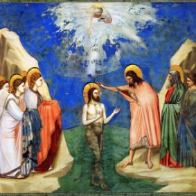 Baptism of Christ - Giotto -1305